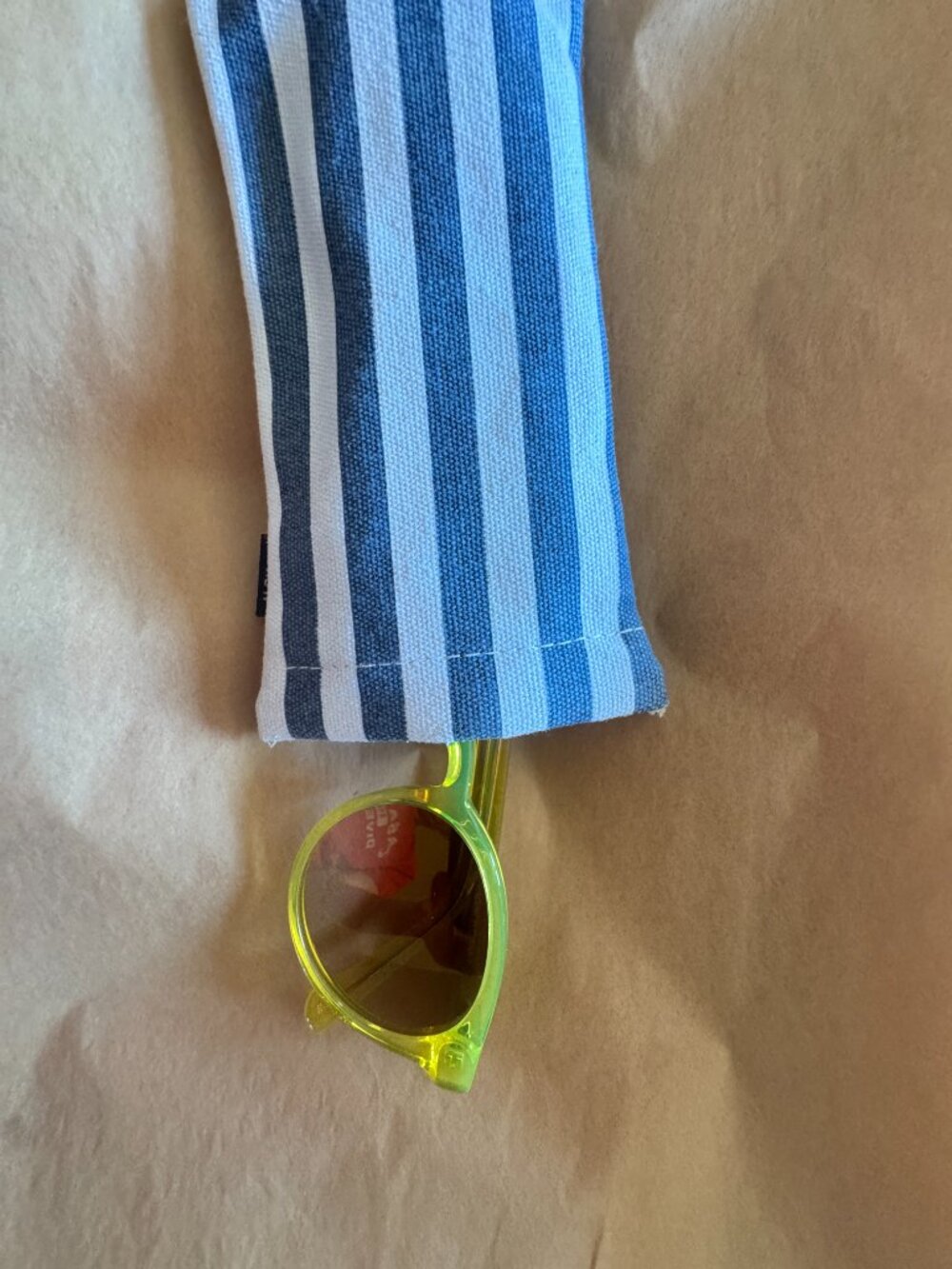 J.Crew Sunglasses, Neon Yellow, EUC - Picture 5 of 5
